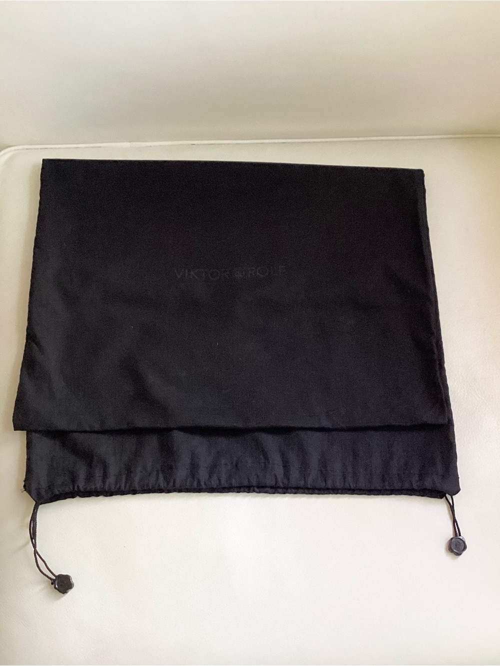 Viktor & Rolf Black Drawstring Protective Shoe Bag